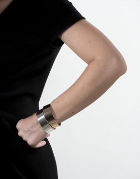 Stella Ambrata femme manchette bangle